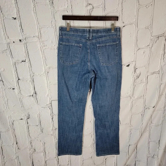 Riders by Lee Womens Boot Cut Jeans High Rise Stretch No Gap Denim Bootcut 14/34 - Picture 4 of 5